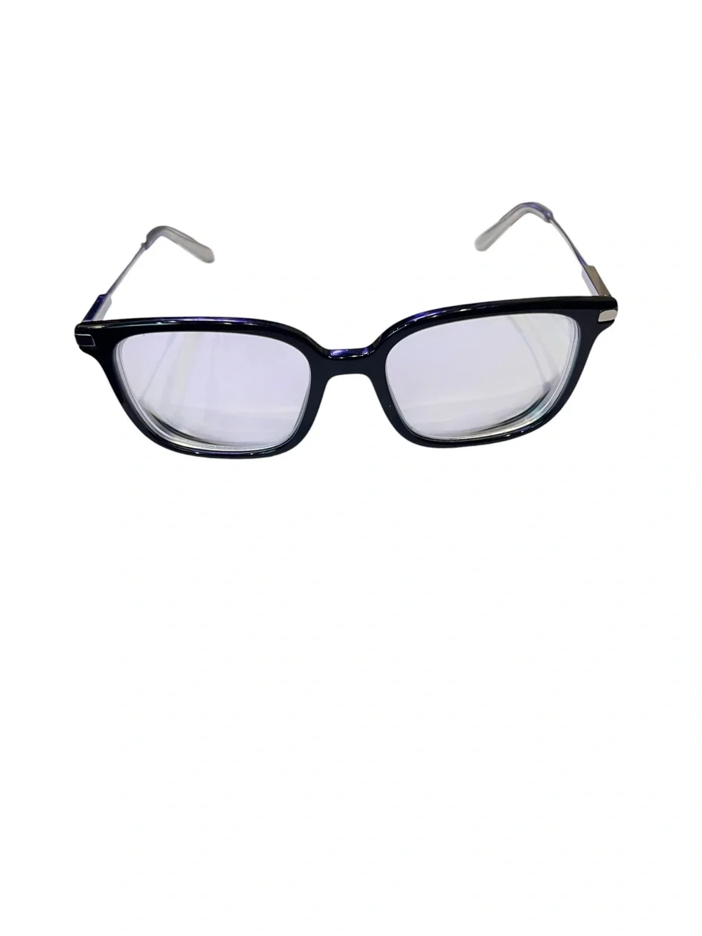 Prada Black Men's Rectangular prescription glasses frame.